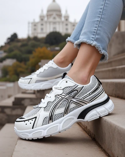 Royalfashion Damen Sneaker mit dicken Sohlen Imerri