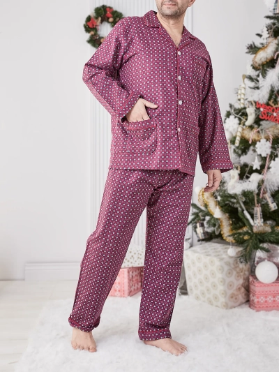 Royalfashion Herrenpyjama mit Druck