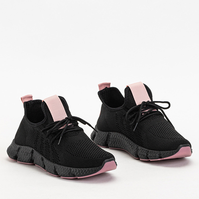 Sportschuhe für Damen von Bommgi in Schwarz und Rosa - Schuhe