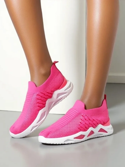 Royalfashion Slip-On Damen-Sneaker mit Strass Elavises