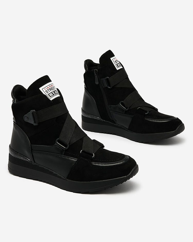 Royalfashion Schwarz Damen-Sportstiefel Sattari