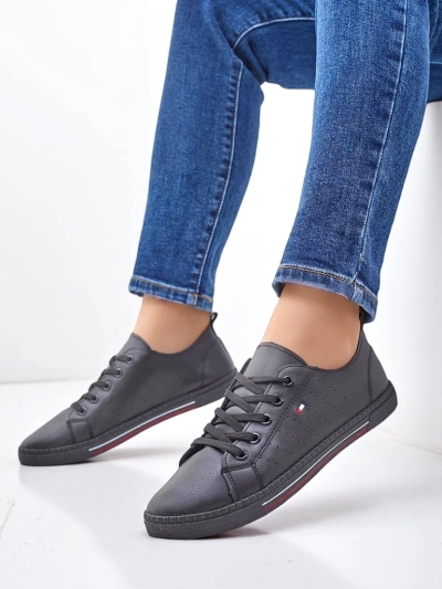 Royalfashion Damen Sneaker aus Eco-Leder Keopsa