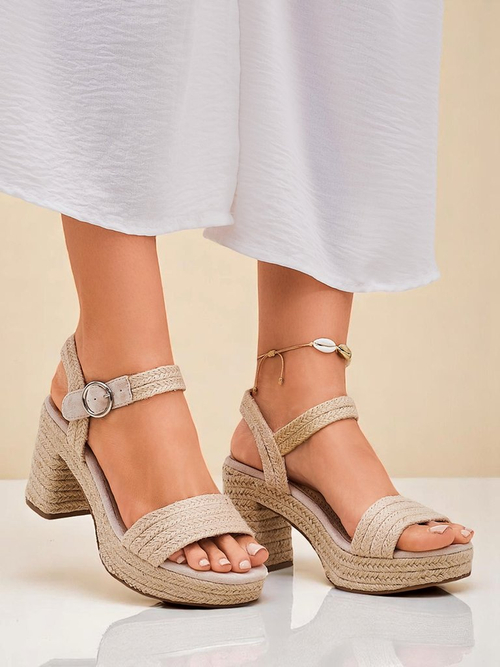 Royalfashion Жіночі сандалі з джутового шнура Alabamma