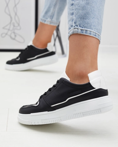 Sportliche Damen-Sneakers in Schwarz Hellar - Schuhe