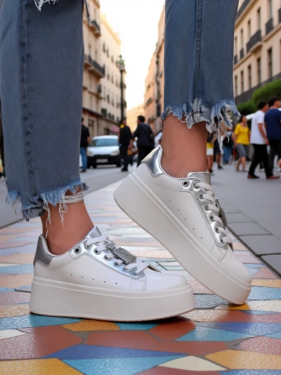 Royalfashion Damen Sport Sneakers Kisoffi