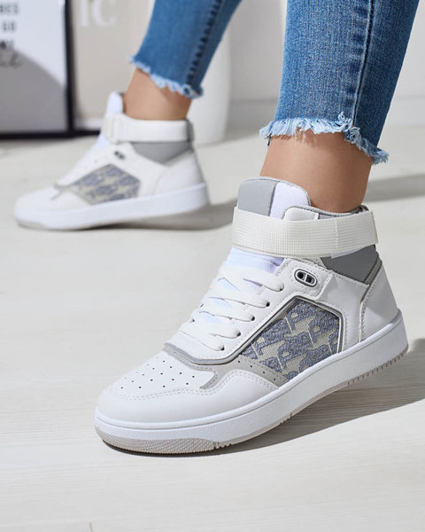 Weiße Xosa High Sneakers für Damen - Schuhe