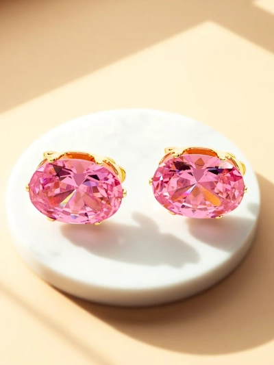 Royalfashion Damen-Clip-Ohrringe mit Kristall