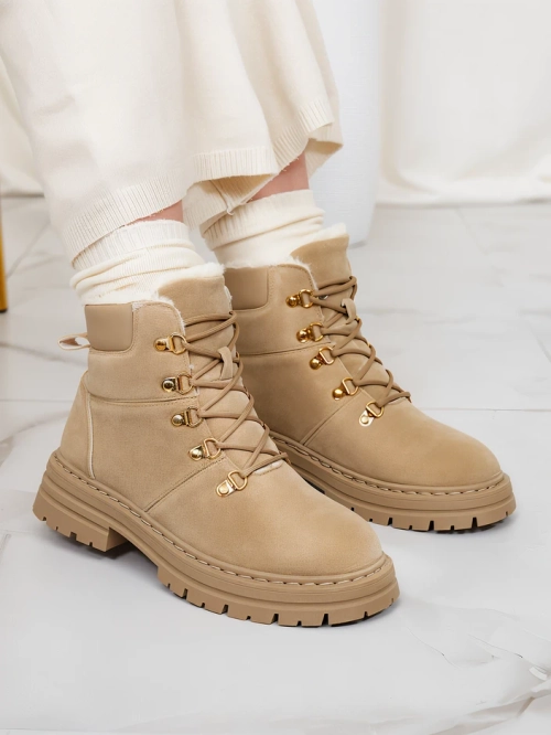 Royalfashion Світло-коричневі жіночі капці Develier