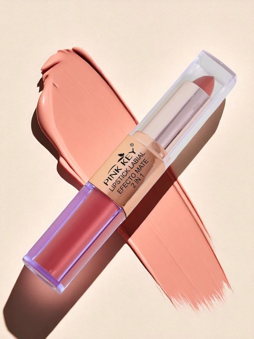 Матова помада у стіку та рідкій формі 2-в-1 Cherry Mocha