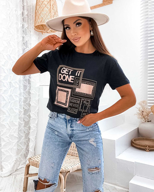 Жіноча футболка з принтом Royalfashion