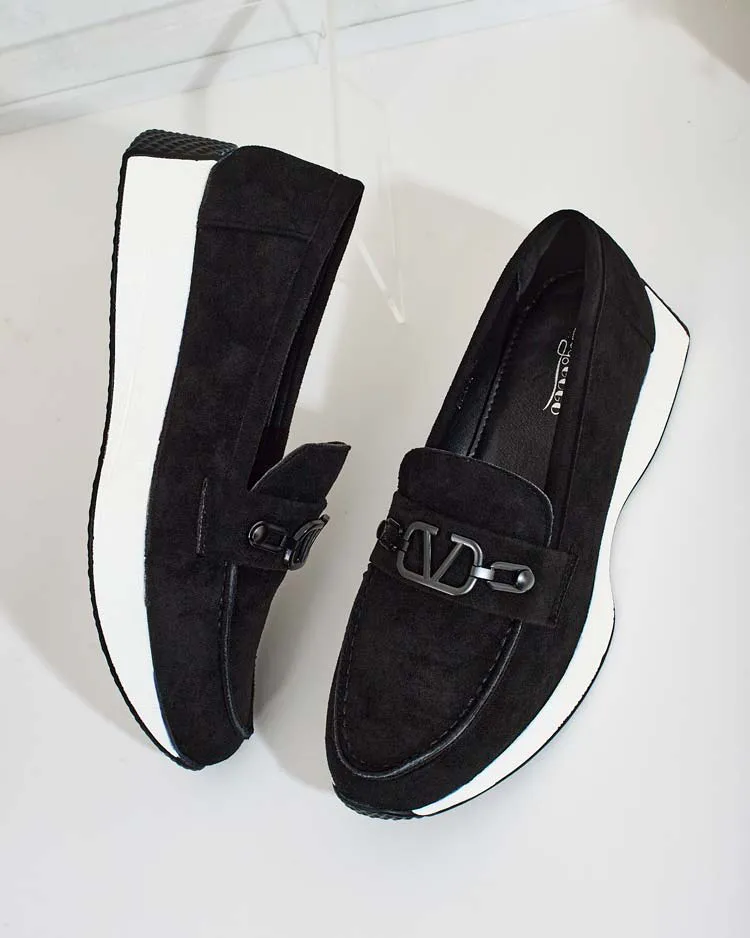 Royalfashion Elegante Damen Mokassins Zoli