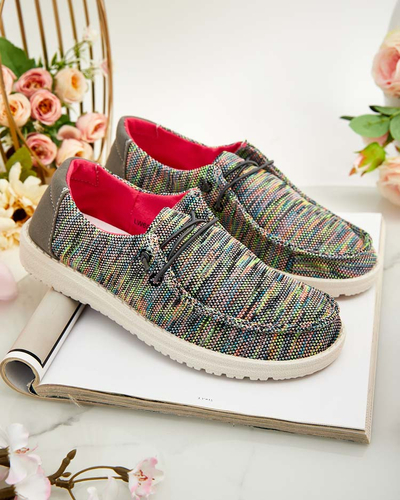 Royalfashion Damen Seleptes Halbschuhe zum Schnüren
