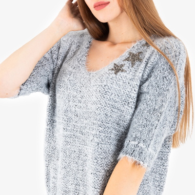 Black Star Pullover - Kleidung