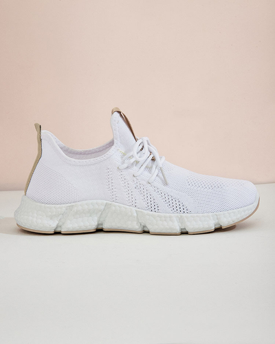 Weiß-beiger Sportschuh für Damen Baym - Footwear