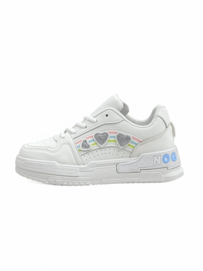 Royalfashion Damen Sneakers mit Glitzer Samoles
