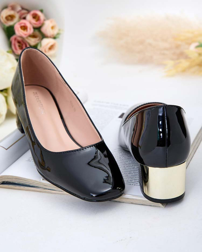 Royalfashion Damen niedrige Stiletto Pumps Eless