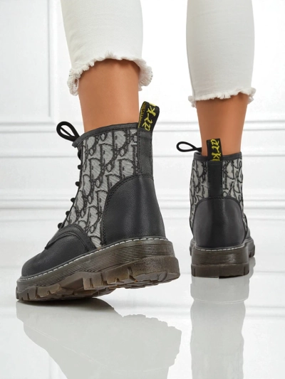 Royalfashion Damen Stiefeletten mit Print Efrioz