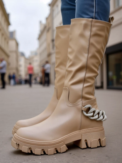 Royalfashion Women's Defesisa High Boots