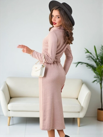 Royalfashion Damen Strickkleid