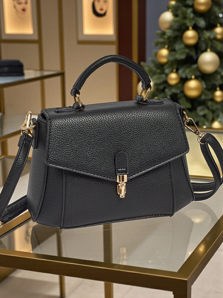 Kleine Damenhandtasche aus Öko-Leder Fioren