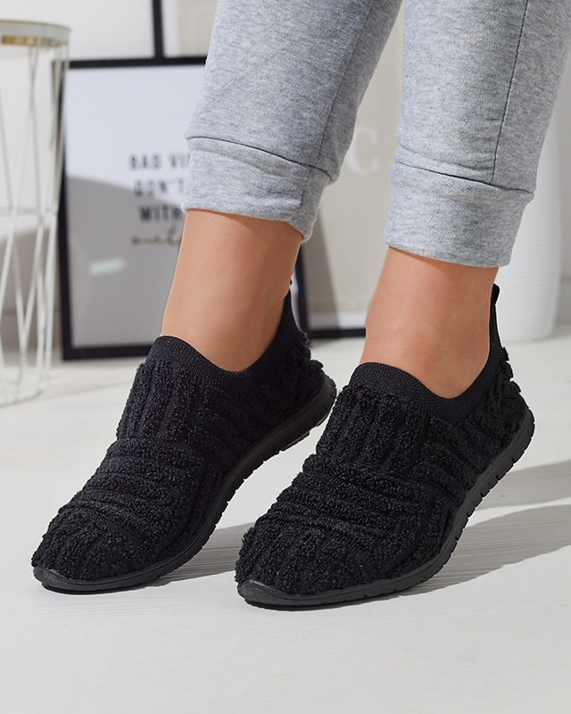 Schwarzer Slipper für Damen Sportschuhe Sneakers Kerliv- Footwear