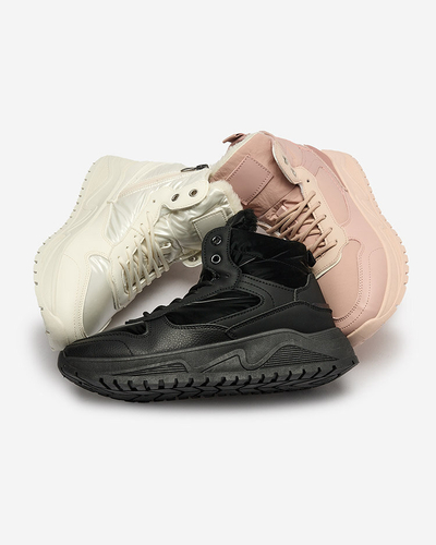 Royalfashion Isolierte Damen-Sneakers mit Fell Retodaf