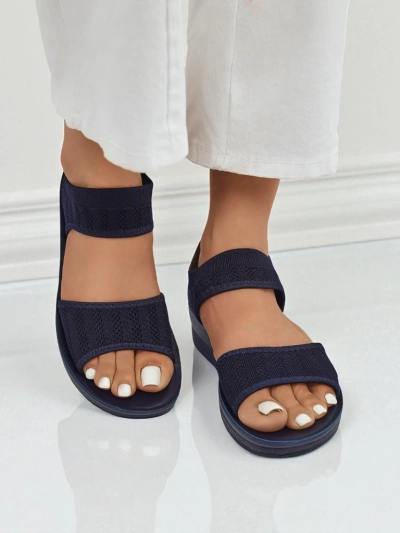 Royalfashion Damensandalen mit dickerer Sohle Viva Flex II