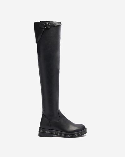 OUTLET Damenstiefel in schwarz Faberro- Footwear