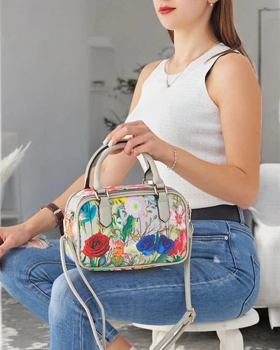 Royalfashion Blumige Damenhandtasche Typ Tote
