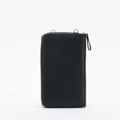 Schwarze Damen-Mini-Geldbörse - Accessoires