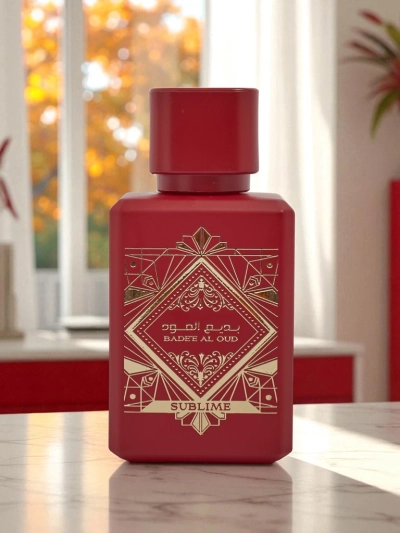 Aurora Sublime Badee Al Oud 50 ml - Orientalisches Parfüm im roten Flakon