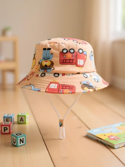Royalfashion Kinder-Bucket-Hut Happy Patches