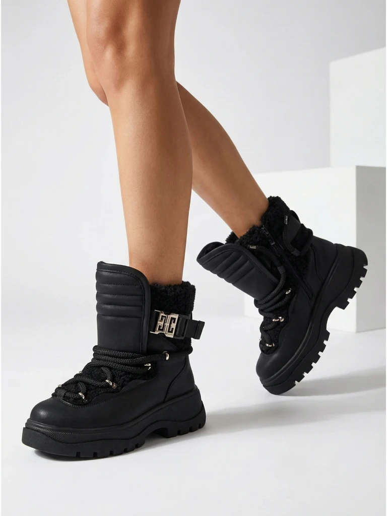 Royalfashion Damen Schneestiefel Uemi