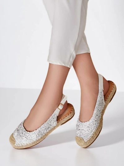 Royalfashion Damen-Espadrilles mit dekorativer Stickerei