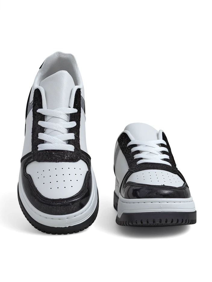 Royalfashion Damen Sneaker mit Glitzer Qisofi