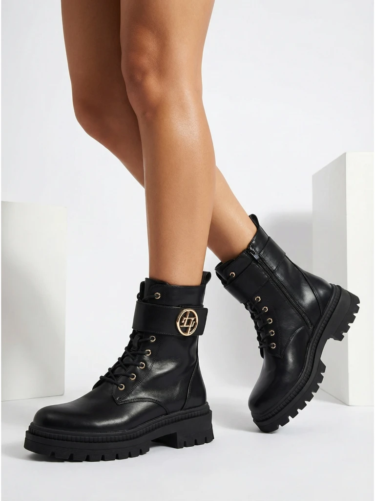 Damenstiefeletten Eulin aus Öko-Leder