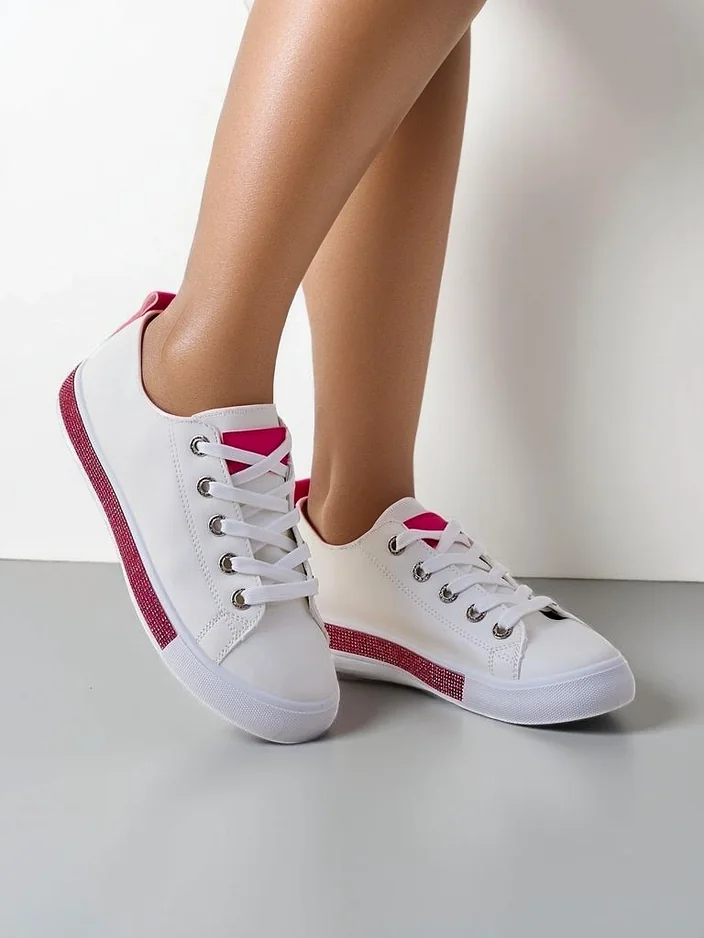 Royalfashion Damen Sneakers aus Ökoleder Errosa