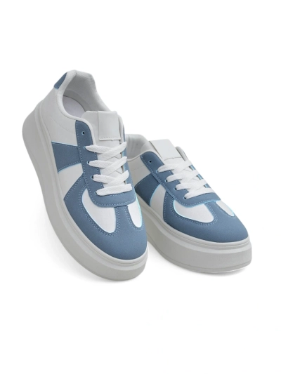 Royalfashion Damen sportliche Plateausneaker Safirrat