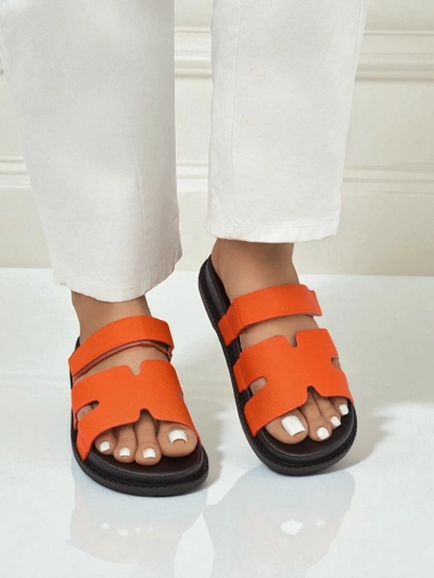 Royalfashion Damen-Sandalen aus Ökoleder ReppiFlex