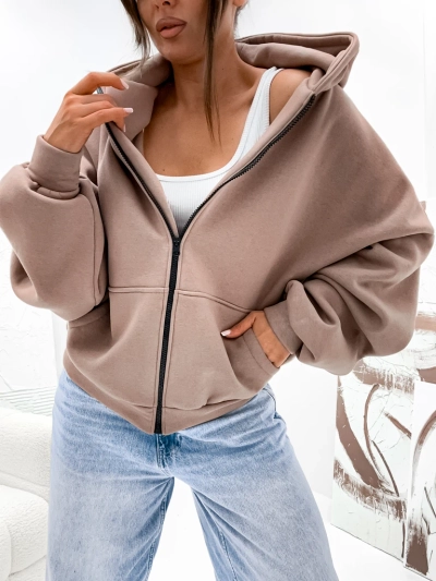 Royalfashion Damen Baumwollfleece-Pullover Butterfly