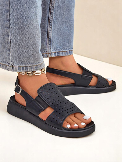 Royalfashion Damen Sandalen mit dicker Sohle BreezyStep