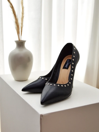 Royalfashion Damenstilettos mit Nieten Koscalle