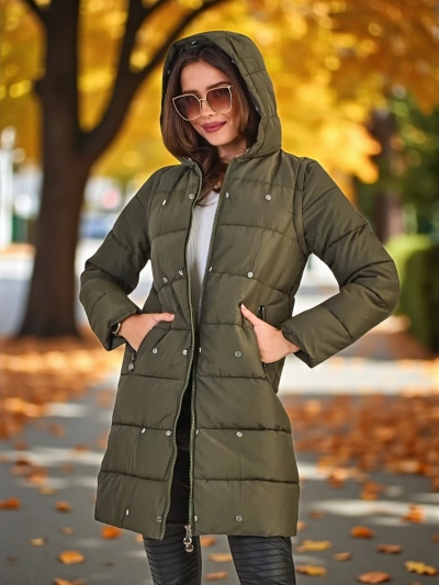 Royalfashion Damenjacke mit abnehmbaren Ärmeln