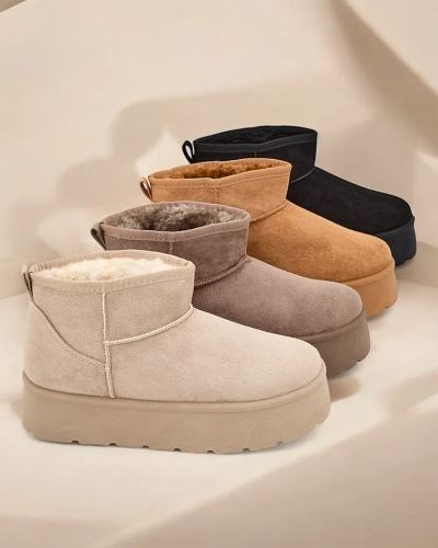 Royalfashion Kurze Damen-Schneestiefel à la Hawanni