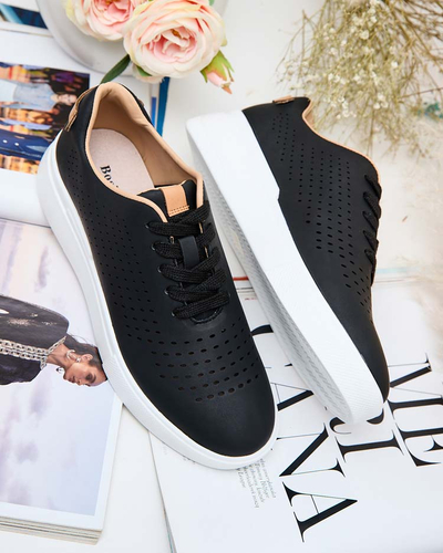 Royalfashion Durchbrochene Damen Sportschuhe Deromias