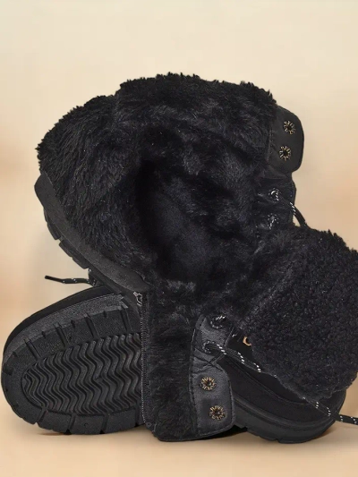 Royalfashion Damen Winterstiefel Bomion