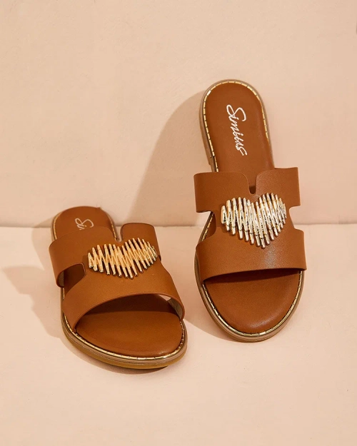 Royalfashion Жіночі шльопанці Olis на плоскій підошві