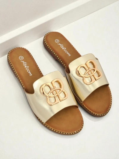 Royalfashion Damen-Sandalen mit flacher Sohle Heraklia
