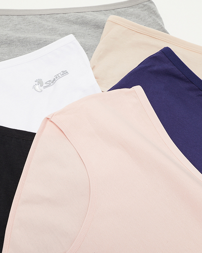 Set mit Damenslips, Typ Slips PLUS SIZE 6 / Packung - Unterwäsche