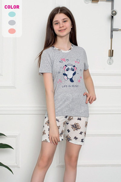 Royalfashion Kinder Schlafanzug mit Druck